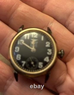ELGIN USA GENERAL PERSHING TRENCH Watch For Parts Or Repair