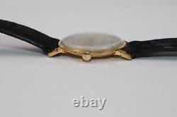 ELMAR 17 JEWELS MEN'S HEBREW DIAL 10K MICRONS G. P. Wrist Watch Parts / Repair