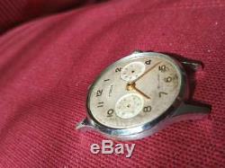 Early Poljot Strela 3017 Chronograph Watch Case For Parts