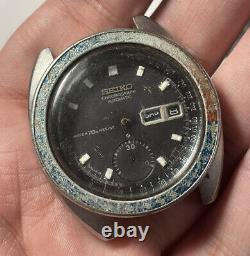 Early SEIKO CHRONOGRAPH 1971 Ref. 6139-6002 POGUE Resist For Parts Or Repair