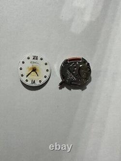 Ebel 66 Quartz Movement & 10 Diamond Dial (Not Working) For PARTS