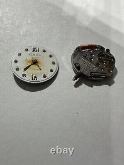 Ebel 66 Quartz Movement & 10 Diamond Dial (Not Working) For PARTS