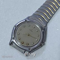 Ebel Watch Quartz For Parts Diamond Dial 22mm Steel Case and Bracelet SwissMade