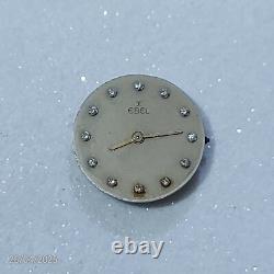 Ebel Watch Quartz For Parts Diamond Dial 22mm Steel Case and Bracelet SwissMade