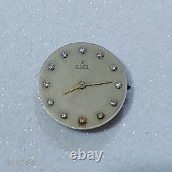 Ebel Watch Quartz For Parts Diamond Dial 22mm Steel Case and Bracelet SwissMade