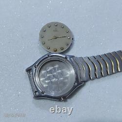 Ebel Watch Quartz For Parts Diamond Dial 22mm Steel Case and Bracelet SwissMade