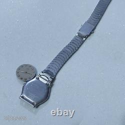 Ebel Watch Quartz For Parts Diamond Dial 22mm Steel Case and Bracelet SwissMade