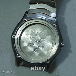 Ebel Watch Quartz For Parts Diamond Dial 22mm Steel Case and Bracelet SwissMade