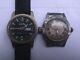 Elgin Movement 7 jewels MILITARY Style dial & Chateau DIVER Style Watch Parts
