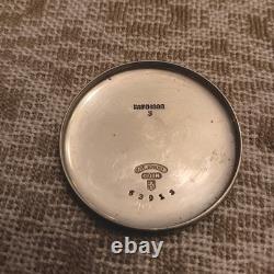 Elgin Nat'l Watch Co Pocket Watch Coin Silver Railroad Heavy NOT WORKING