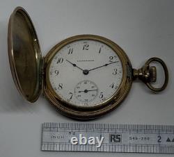 Elgin Pocket Watch 1905 6s 15 Jewels Does Not Run/For Parts or Repair