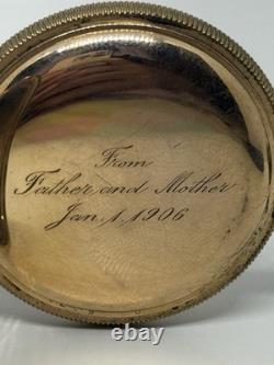 Elgin Pocket Watch 1905 6s 15 Jewels Does Not Run/For Parts or Repair