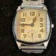 Elgin Watch Mens Art Deco For Restoration Or Parts Missing Crown And Stem Only