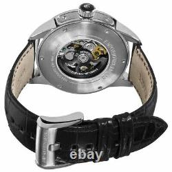 Emporio Armani Watch Mechanic Silver Case Dial Skeleton AR4629 FOR PARTS ONLY