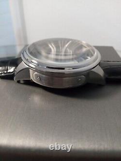 Emporio Armani Watch Mechanic Silver Case Dial Skeleton AR4629 FOR PARTS ONLY