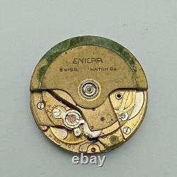 Enicar AR 167 Automatic Watch Movement For Parts