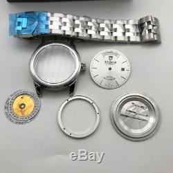 FIT ETA 2834 / 2836 Movement 39mm watch case kit for fix parts