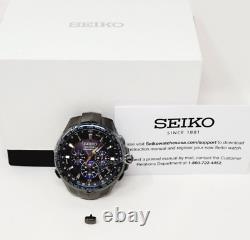 FOR PARTS Seiko SSG021 Men's Coutura Stainless Steel Radio Sync Solar Watch