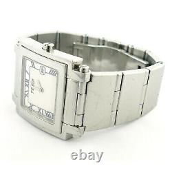 Fendi Orologi White Dial Stainless Steel Ladies Watch For Parts Or Repairs