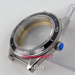 Fit ETA 2824 2836 movement 41mm 316L stainless steel watch case +Dial+hands 132