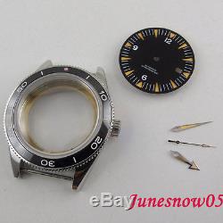 Fit ETA 2824 2836 movement 41mm sapphire glass 316L watch case +Dial+hands 130