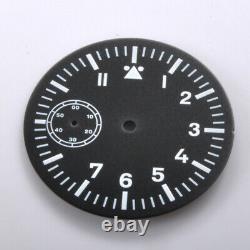 Fit ETA 6498 6497 ST 3600 movement 43mm Watch Case Sterile Dial Watch Hands