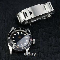 Fit eta 2824 st2130 movement watch parts case kit for black bay 40mm