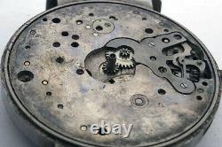 For Part Military Angelus Cal. 215 Chronograph Minerva Swiss Steel Case Repair