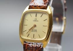 For Parts 1980s OMEGA De Ville Ladies Quartz Cal. 1365 Ref. 591.0099