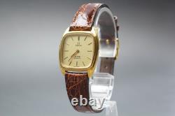 For Parts 1980s OMEGA De Ville Ladies Quartz Cal. 1365 Ref. 591.0099