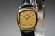 For Parts 1980s OMEGA De Ville Quartz Gold Ladies Cal. 1458 Ref. 595.0098.2