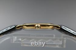 For Parts 1980s OMEGA De Ville Quartz Gold Ladies Cal. 1458 Ref. 595.0098.2