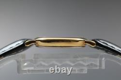 For Parts 1980s OMEGA De Ville Quartz Gold Ladies Cal. 1458 Ref. 595.0098.2