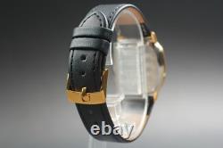 For Parts 1980s Omega De Ville Quartz Gold Dial Cal. 1365 Ref. 191.0131.1