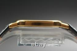 For Parts 1980s Omega De Ville Quartz Gold Dial Cal. 1365 Ref. 191.0131.1