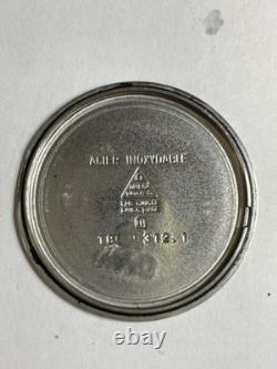 For Parts 1980s Omega De Ville Quartz Silver Dial Mens Cal. 1430 Ref. 196.0312.1