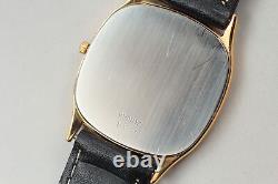 For Parts New band! Omega Deville Cal. 1377 Quartz GP Case Watch -Not working