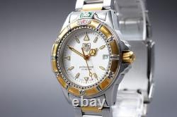 For Parts TAG Heuer Professional 200m WF1220-K0 37mm Gold Quartz Men's Watch