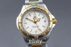 For Parts TAG Heuer Professional 200m WF1220-K0 37mm Gold Quartz Men's Watch