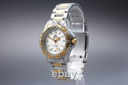 For Parts TAG Heuer Professional 200m WF1220-K0 37mm Gold Quartz Men's Watch