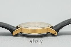 For Parts Vintage OMEGA De Ville Cal. 1350 Quartz Gold Roman Dial Women's Watch