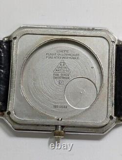 For Parts Vintage OMEGA De Ville Cal. 1378 Quartz White Roman Dial Womens Watch