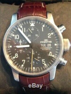 Fortis B- 42 Fliger cronograph Pilots Automatic 7750 Valjoux watch