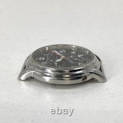 Frederique Constant Chronograph FC285 Black Dial Junk Not Working Case Only