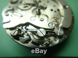 GALLET & CO, VALJOUX 72 chronograph movement, 30mm, nearly complete, MINT PARTS