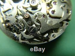 GALLET & CO, VALJOUX 72 chronograph movement, 30mm, nearly complete, MINT PARTS