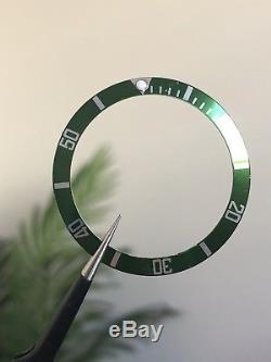 GENUINE Rolex GREEN INSERT 16610LV Authentic and Good Condition
