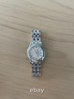 GUCCI 5500M Quartz Watch Stainless Steel Not Working Junk for Parts Used