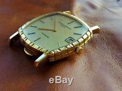 Gents 18ct Gold Vacheron & Constantin Automatic Cal K1121 Wrist Watch Runs