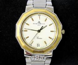 Gents Baume Mercier Riviera Watch 18K Gold / SS For Spare / Parts